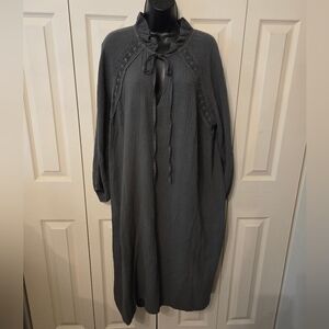 Elegant Gray Women's Dress